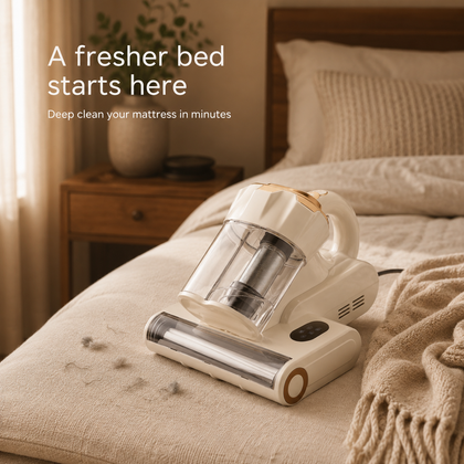 550W 18Kpa Powerful Mattress Vacuum Cleaner Dual Dust Bin HEPA Filter Heating Ultras Dust Mite Controllers Bed Vacuum Cleaner
