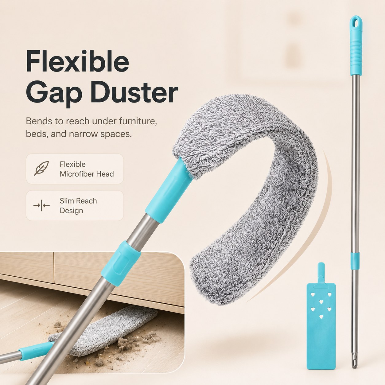 Telescopic Microfiber Duster