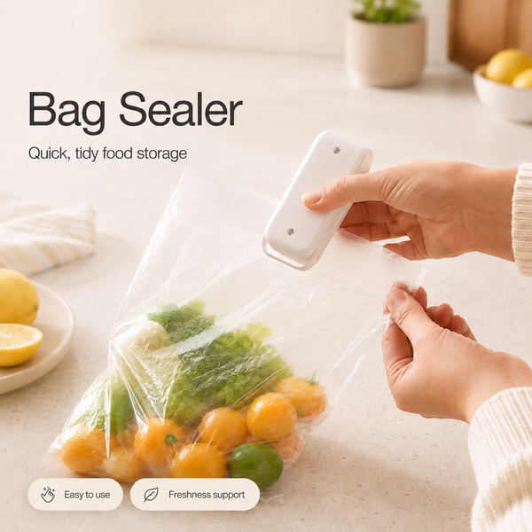 Mini Heat Bag Sealing Machine Package Sealer Bags Thermal Plastic Food Bag Closure Portable Sealer Food Packaging Heat Sealer